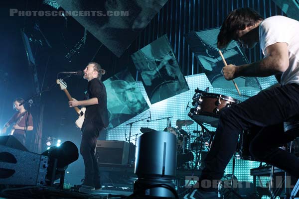 RADIOHEAD - 2012-10-11 - PARIS - Bercy - Philip Selway - Thomas Edward Yorke - Jonny Greenwood - Edward John O'Brien